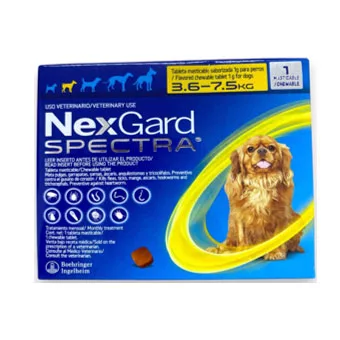 Nexgard Spectra Morado 16-75Kg Boehringer Ingelheim