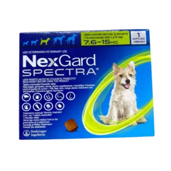 Nexgard Spectra Morado 7-15Kg Boehringer Ingelheim